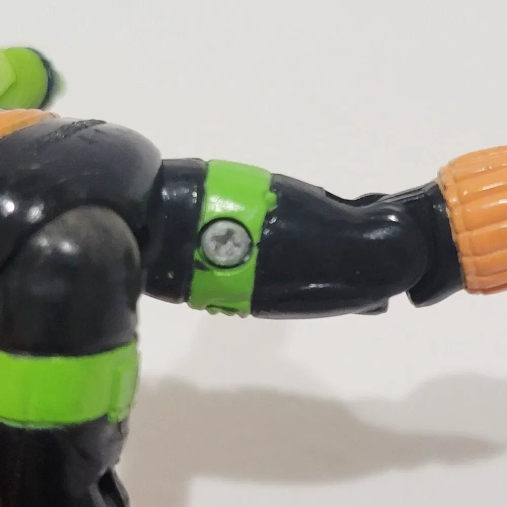 GI Joe Cobra BAT v2 Action Figure No Hologram Vintage 1991 ARAH Orange Green